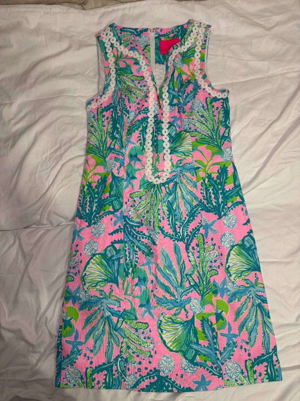 Lilly Pulitzer Mandevilla Dress in “Baby Hip Nautic” -  Size 2